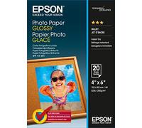 Epson C13S042546 10 x 15 cm Glossy Photo Paper (Pack of 20)