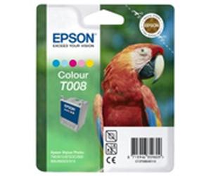 Epson C13T00840120 Original Epson T008 Color Ink Cartridge C13T008401