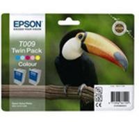 Epson C13T009402 Original Epson T009 Twin Pack Colour Ink Cartridges C13T009402