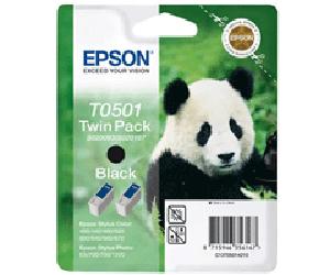 Epson C13T05014230 Original Epson T0501 Twin Pack Black Ink Cartridges for S020093 & S020187