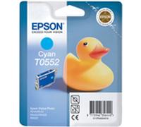 Epson C13T055240 Original Epson T0552 Cyan Ink Cartridge