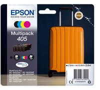 Epson C13T05G64010/405 Ink cartridge multi pack Bk,C,M,Y, 4x1.25K pages 23.8ml 7,6ml + 3x5,4ml Pack=4 for Epson WF-3820/7830