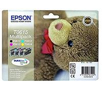 Epson Teddybear Multipack 4-colours T0615 DURABrite Ultra Ink