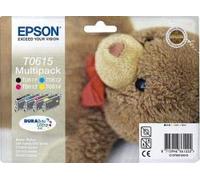 Epson C13T06154010 T0615 QUAD PACK T061 QUAD PACK RETAIL SOLUTION