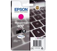 Epson 407 Ink Cartridge DURABrite Ultra WF-4745 Keyboard Magenta