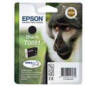 Epson C13T08914021 Original Epson T0891 DuraBrite Ultra Black Ink Cartridge ( Monkey )