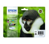 4 x Original Epson Ink Cartridges T0895 for SX210 SX215 SX218 SX400 SX405