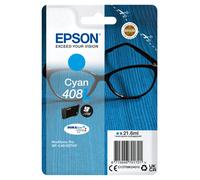 Epson Genuine Ink Singlepack High Yield Cyan 408 XL DURABrite Ultra
