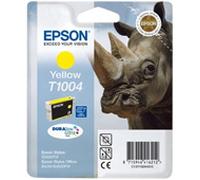 Epson C13T100440 Original Epson T1004 DuraBrite Ultra Yellow Ink Cartridge ( Rhino )