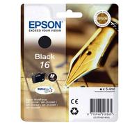 Epson C13T16214012 Original Black Epson 16 Ink Cartridge (T1621) Printer Cartridge