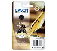 EPSON 16XL ink cartridge black high capacity 12.9ml 500 pages 1-pack blister without alarm