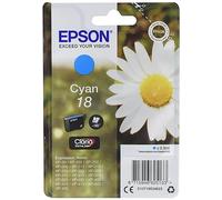 EPSON 18 ink cartridge cyan standard capacity 3.3ml 180 pages 1-pack RF-AM blister