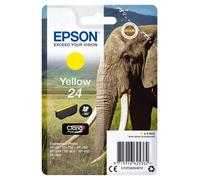 Epson 24 Yellow Elephant Genuine, Claria Photo HD Ink Cartridge
