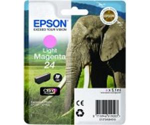 Epson C13T24264010 Original Light Magenta Epson 24 Ink Cartridge (T2426) Printer Cartridge