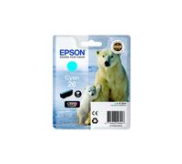 Genuine Epson 26 Cyan Ink Cartridge