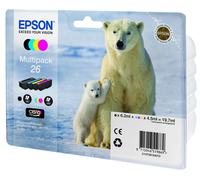 Epson C13T26164010/26 Ink cartridge multi pack Bk.C.M.Y 220pg + 3x300p