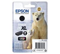 Epson C13T26214012 (26XL) Ink cartridge black, 500 pages, 12ml