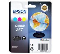 Epson T267040 Original Tri Colour Epson 267 Ink Cartridge (T2670) Printer Cartridge