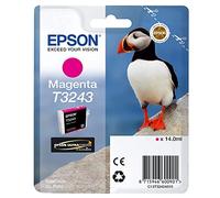 Epson C13T32434010 Ink Cartridge for Printer, Magenta, Genuine