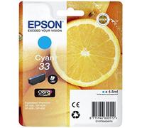 Epson C13T33424022 Standard Original Inkjet Cartridges - Cyan