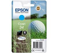 Epson C13T34624010 - SINGLE CYAN 34 DURABRITE ULTRA INK