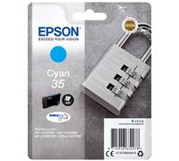 Epson 35 Cyan Padlock Genuine Ink, Claria Photo HD Ink Cartridge