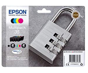 Epson C13T35864010 - MULTIPACK 4-COLOURS 35 - PADLOCK