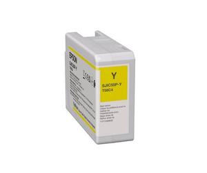 Epson C13T58C440/SJI-C-55-Y Ink cartridge yellow 80ml for Epson ColorW