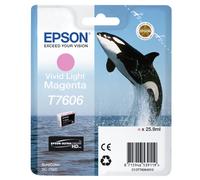 Epson C13T76064010/T7606 Ink cartridge light magenta. 2.8K pages 25.9m