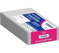 Epson Inkjet Cartridge SJIC22P(M) / C33S020602 for ColorWorks C3500 – Magenta