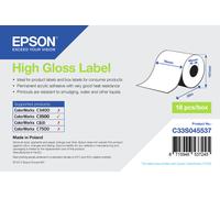 Epson C33S045537 Continuous Label Roll 76Mm X 33M Colorworks C3500 [1 Roll]