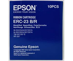 Epson C43S015362 ERC-23BR Original Black Red Ribbon TM-267/M-252/M-262/M-267