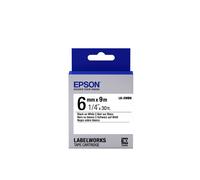 Epson C53S652003/LK-2WBN Ribbon black on white 6mm x 9m for Epson Labe
