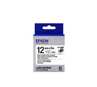 EPSON C53S654024 LabelWorks LK-4WBQ - Black on white - Roll (1.2 cm x 5 m) 1 roll(s) label tape - for LabelWorks LW-1000 LW-300 LW-400 LW-600 LW-700 LW-900 LW-K400 LW-Z700 LW-Z900 - (Consumables > Lab