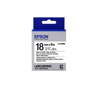 Epson LK-5WBW (C53S655012) Strong Adhesive Black on White Label Tape 18mm x 9m (Original)