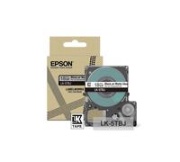 Epson C53S672066/LK-5TBJ DirectLabel-etikettes black on Transparent 18
