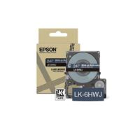 Epson LK-5HWJ White on Matte Navy Tape Cartridge 18mm - C53S672085