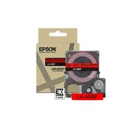 Epson C53S672099/LK-4RBF DirectLabel-etikettes black on red fluorescen