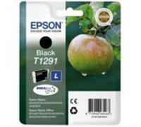 Epson Cartridge T1291 Black (RF Label) - Ink Cartridge for Printers (Black, Stylus Office B42WD Stylus Office BX305F Stylus Office BX305FW, Inkjet)