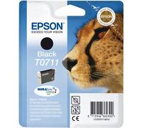 Epson Cheetah Singlepack Black T0711 DURABrite Ultra Ink
