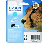 Epson Cheetah Singlepack Cyan T0712 DURABrite Ultra Ink