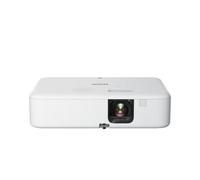 Epson CO-FH02 | Full HD 1080p Smart TV Projector | Android TV | 3LCD | 3,000 Lumens | 391" Display | Easy Setup | Keystone Correction | HDMI | Home and Office Use | Affordable | White