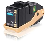 Epson - Cyan - Original - Toner Cartridge - for AcuLaser C9300D2TN, C9300D3TNC, C9300DN, C9300DTN, C9300N, C9300TN