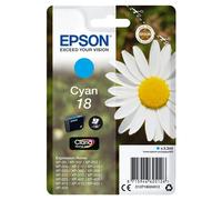 Epson Daisy 18 Claria Home Single Cyan Ink. Cartridge capacity: Standard Yield Colour ink page yield: 180 pages Colour ink volume: 3.3 ml Printing colours: Cyan Quantity per pack: 1 pc(s)