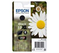 Genuine Original Epson 18 Black T1801 Printer Ink Cartridge, Daisy - 2027