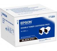 Epson Double Black Toner Cartridge Pack 2 x 7.3k