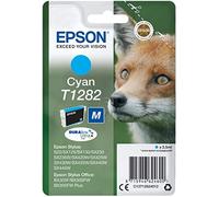 Epson 1520844 Original Epson T1282 DuraBrite Ultra Fox Standard Capacity Cyan Ink Cartridge