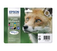 Epson Durabrite T1285 Fox Genuine Multipack Ink Cartridges