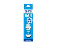 Epson EcoTank 664 Genuine Ink Bottle | Cyan| High Yield Up to 7,500 Pages | ...