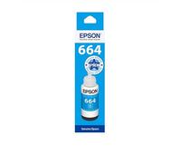 Epson EcoTank 664 Genuine Ink Bottle | Cyan| High Yield - Up to 7,500 Pages | Brand-made for Optimal Results